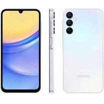 Samsung galaxy a15 4g 256gb tela 6.5 8gb ram dual azul claro