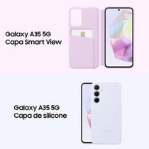 Samsung Galaxy A35 5G 128GB 6GB Azul Escuro Tela Super AMOLED 6.6 120Hz Câmera 48MP 5000mAh IP67 Samsung Galaxy A35 5G 128GB 6GB Azul Escuro Tela Super AMOLED 6.6 120Hz Câmera 48MP 5000mAh IP67