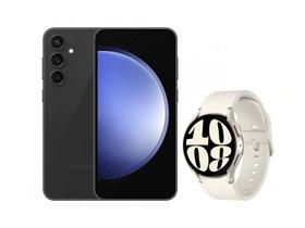Samsung Galaxy S23 FE 5G 128GB + Smartwatch - Watch6 BT 40mm Creme