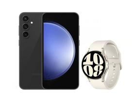 Samsung Galaxy S23 FE 5G 256GB + Smartwatch - Samsung Watch6 BT 40mm Creme