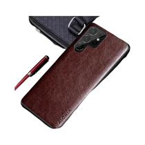 Samsung Galaxy S23 S22 S21 S20 Ultra plus FE Luxo PU Couro Capa De Telefone Macio TPU Hard PC Design