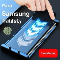 Samsung Galaxy S24 S23 S22 S21 S20 Ultra Note 20 10 9 8 Kit Protetor De Tela 3 Unidades De Vidro Não