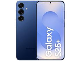 Samsung Galaxy S25+ 5G 256GB Galaxy AI Azul Marinho 6,7" 12GB RAM Câm. Tripla 50+12+10MP Bateria 4900mAh Dual Chip
