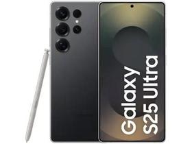 Samsung Galaxy S25 Ultra 5G 256GB Galaxy AI Titânio Preto 6,9 12GB RAM Câm. Quádrupla 200+50+10+50MP Bateria 5000mAh Dual Chip