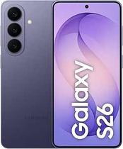 Samsung Galaxy S26 5G, 256GB, 12GB RAM, Galaxy AI, Câmera Tripla de 50+12+10, Tela de 6.3" Violeta Samsung Galaxy S26 5G, 256GB, 12GB RAM, Galaxy AI, Câmera Tripla de 50+12+10, Tela de 6.3" Violeta