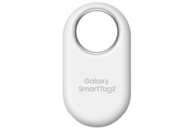 Samsung Galaxy SmartTag2, rastreador Bluetooth, dispositivo inteligente de rastreamento de etiquetas, localizador de itens para chaves, carteira, bagagem, animais de estimação, uso com telefones e tablets Android 11 ou posterior, 2023, 1 pacote, branco