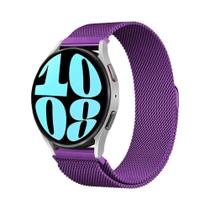 Samsung Galaxy Watch 6/5/4 44mm/40mm/5Pro 20mm 22mm Active 2 Pulseira De Laço Magnético 4/6 Clássico
