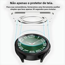 Samsung Galaxy Watch 6 Classic 5 pro 4 Protetor De Tela 3 Unidades De Vidro Temperado 40 Mm 44 Mm 43