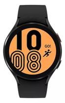 Samsung Galaxy Watch4 (LTE) 1.4" com rede móvel caixa 44mm de alumínio black, pulseira black de fluoroelastómero SM-R875F