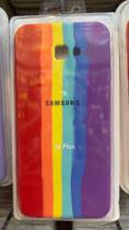 samsung j4 plus / j4 core Capa De Silicone Arco Iris Capas Celular