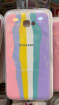 samsung j7 prime Capa De Silicone Arco Iris Capas Celular