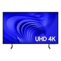 Samsung Smart Big TV 75" UHD 4K 75DU7700 2024, Processador Crystal 4K, Gaming Hub, AI Energy Mode, Controle SolarCell, Alexa built in