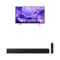 Samsung Smart TV 43" Crystal UHD 4K U8100F + Soundbar HW-B400F Samsung Smart TV 43" Crystal UHD 4K U8100F + Soundbar HW-B400F