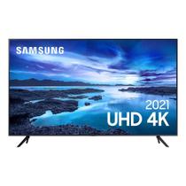 Samsung Smart TV 43 UHD 4K 43AU7700, Processador Crystal 4K, Tela sem limites, Alexa Built In, Controle Único - UN43AU7700GXZD