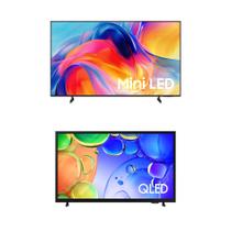 Samsung Smart TV 50" MiniLED 4K M75H + Samsung Smart TV 43" QLED Full HD Q5F
