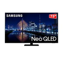 Samsung Smart TV 75" Neo QLED 4K 75QN85A, Painel 120hz, Processador IA, Som Em Movimento