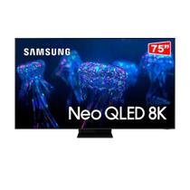 Samsung Smart TV 75" Neo QLED 8K, Mini Led, Painel 120hz, Processador com IA, Tela sem limites, Ultrafina QN75QN800BGXZD