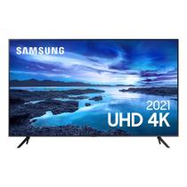 Samsung Smart TV 75" UHD 4K, Processador Crystal 4K, Tela sem limites, Visual Livre de Cabos, Alexa built in, Controle, Bivolt Cinza Titanium