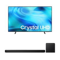 Samsung Smart TV 85" Crystal UHD 4K U8000H + Samsung Soundbar Q800H 5.1.2 canais Samsung Smart TV 85" Crystal UHD 4K U8000H + Samsung Soundbar Q800H 5.1.2 canais