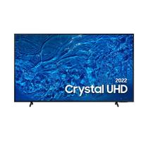 Samsung Smart TV Crystal UHD 4K 60BU8000 2022, Painel Dynamic Crystal Color, Design Slim