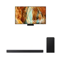 Samsung Vision AI TV 55" NEO QLED Ultra 4K QN70F + Soundbar Samsung HW-B450F
