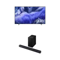 Samsung Vision AI TV 75" QLED 4K QEF1 + Soundbar HW-B450F Samsung Vision AI TV 75" QLED 4K QEF1 + Soundbar HW-B450F