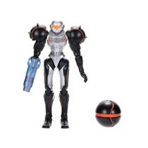 Samus Com Morph Ball Boneco Articulado Nintendo - Sunny 4650