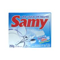 Samy pastilha para maquina de lavar louca 250g Samy pastilha para maquina de lavar louca 250g