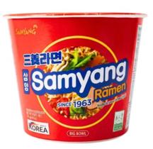 Samyang Ramyun Big Bowl 115g Lámen Coreano Importado Samyang Ramyun Big Bowl 115g Lámen Coreano Importado