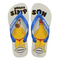 Sand.hav.simpsons branco/azul 39/0