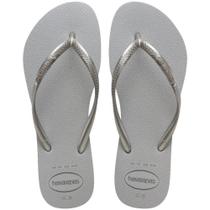 Sand.hav.slim gloss cinza/cinza gelo 35/6 - Havaianas Sand.hav.slim gloss cinza/cinza gelo 35/6 - Havaianas