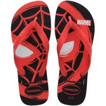 Sand.hav.top.marvel logomania preto/vermelho rubi 27/8