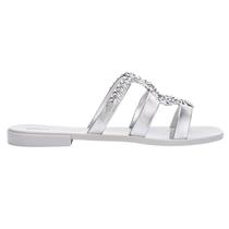 Sandáila Melissa Slide + Bo.Bô Cinza Prata Sandáila Melissa Slide + Bo.Bô Cinza Prata