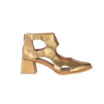 Sandal Boot Bronze Salto Médio - Bronze