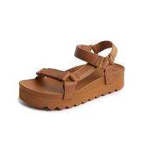 Sandal REEF Cushion Rem Hi para mulheres, conhaque, tamanho 8