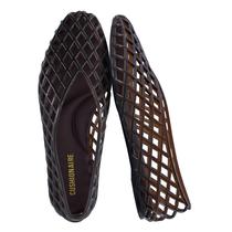 Sandalas CUSHIONAIRE Siesta Sapatilhas Bailarinas Chocolate Femininas