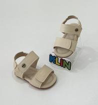 Sandália 16/20 Klin Infantil Off White New Delicada e Confortável