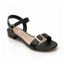 Sandália 40 ao 44 Salto Baixo Bloco Clube das Rasteirinhas Conforto Ajustável Fivela Dupla Sandália 40 ao 44 Salto Baixo Bloco Clube das Rasteirinhas Conforto Ajustável Fivela Dupla