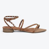 Sandália Adora Baixa Bico Folha Feminina 1197159-01