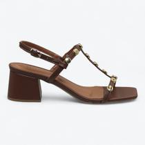 Sandália Adora Salto Bloco Médio Feminina 1287359-01