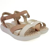 Sandália Anabela Baixa Modare UltraConforto Reflex Sense