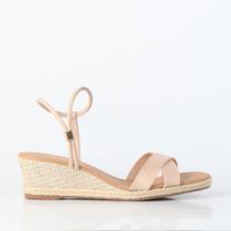 Sandália Anabela Bebecê Salto Baixo Preto