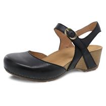 Sandália Anabela Dansko Tiffani Preta com Suporte Acolchoado Sandália Anabela Dansko Tiffani Preta com Suporte Acolchoado