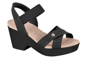 Sandália Anabela Feminina Modare Meia Pata com Elástico