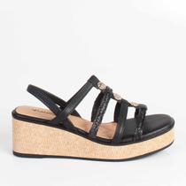 Sandália Anabela Mississipi 382 Latte