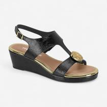Sandália Anabela Moleca Preto Sandália Anabela Moleca Preto