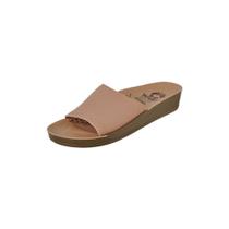 sandalia anabela ortopedica feminina chinelo anti stress casual confortavel 33 ao 40