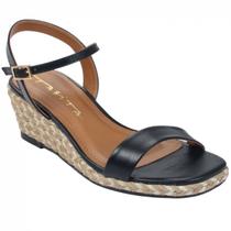 Sandália Anabela Tabita Couro 12984461