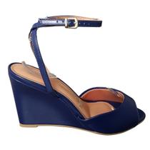 Sandalia Anabela Vizzano Tira Abotoar Salto Alto Lancamento 6563.100 Sandalia Anabela Vizzano Tira Abotoar Salto Alto Lancamento 6563.100