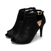 Sandália Ankle Boot Elegante Feminina Moda Casual Fechada Com Fivela Salto Fino Bico Redondo Sandália Ankle Boot Elegante Feminina Moda Casual Fechada Com Fivela Salto Fino Bico Redondo
